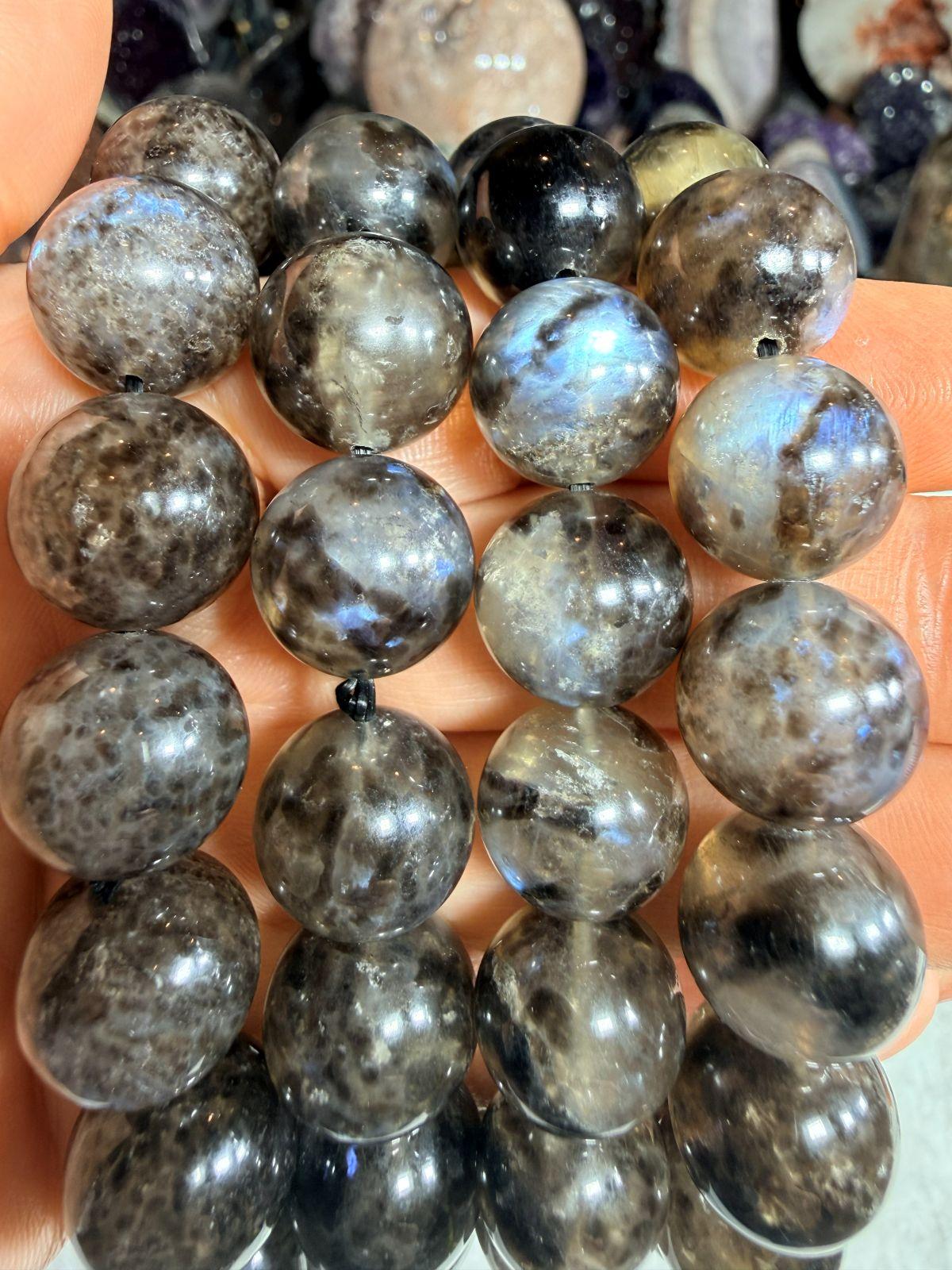 Leopard Skin Moonstone Bracelet