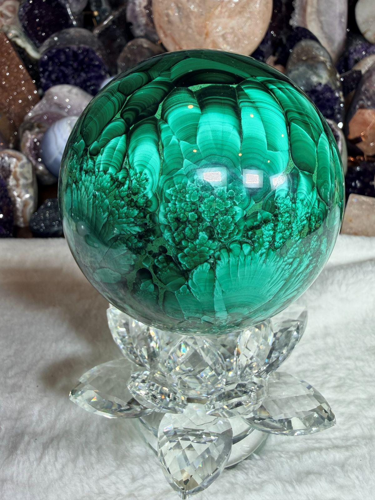 Malachite Sphere